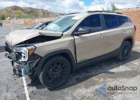 2023 GMC Terrain Fwd Sle из США, поврежденный, VIN 3GKALMEG1PL144313